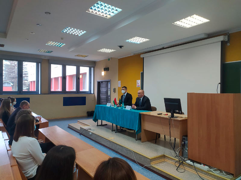 Встреча представителей Белорусского института стратегических исследований (БИСИ) со студентами и профессорско-преподавательским составом ПолесГУ