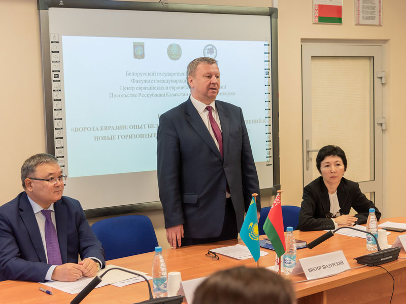 Round-table on cooperation between Belarus and Kazakhstan